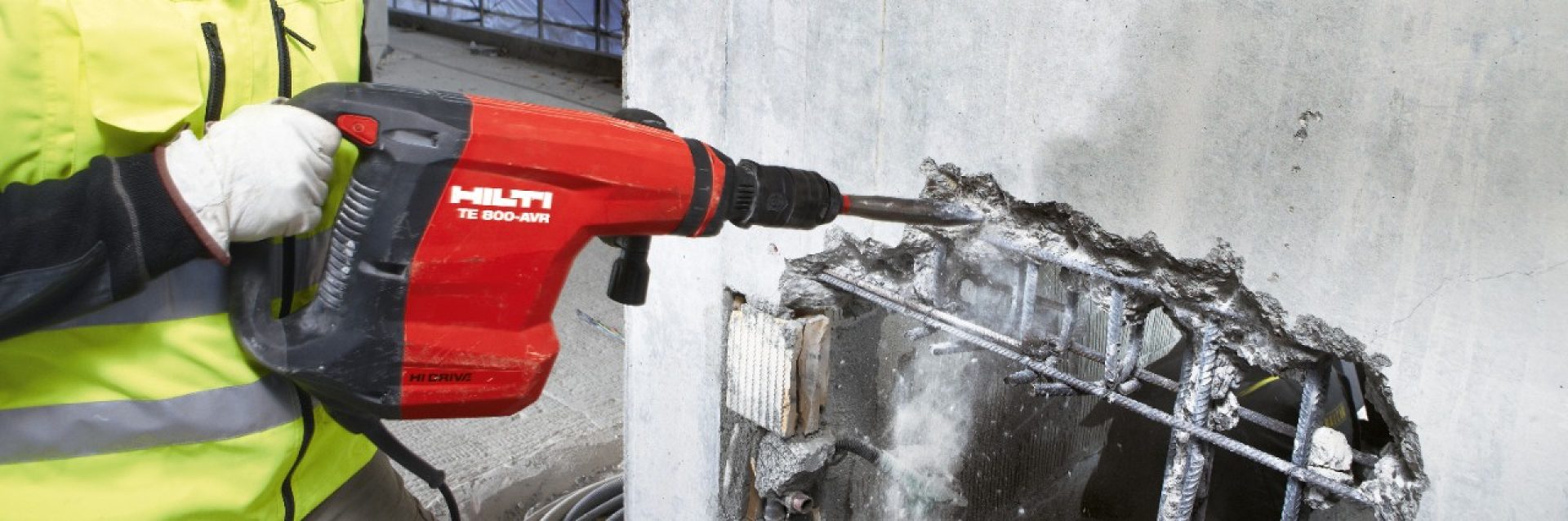 Hilti active vibration reduction system in breakers