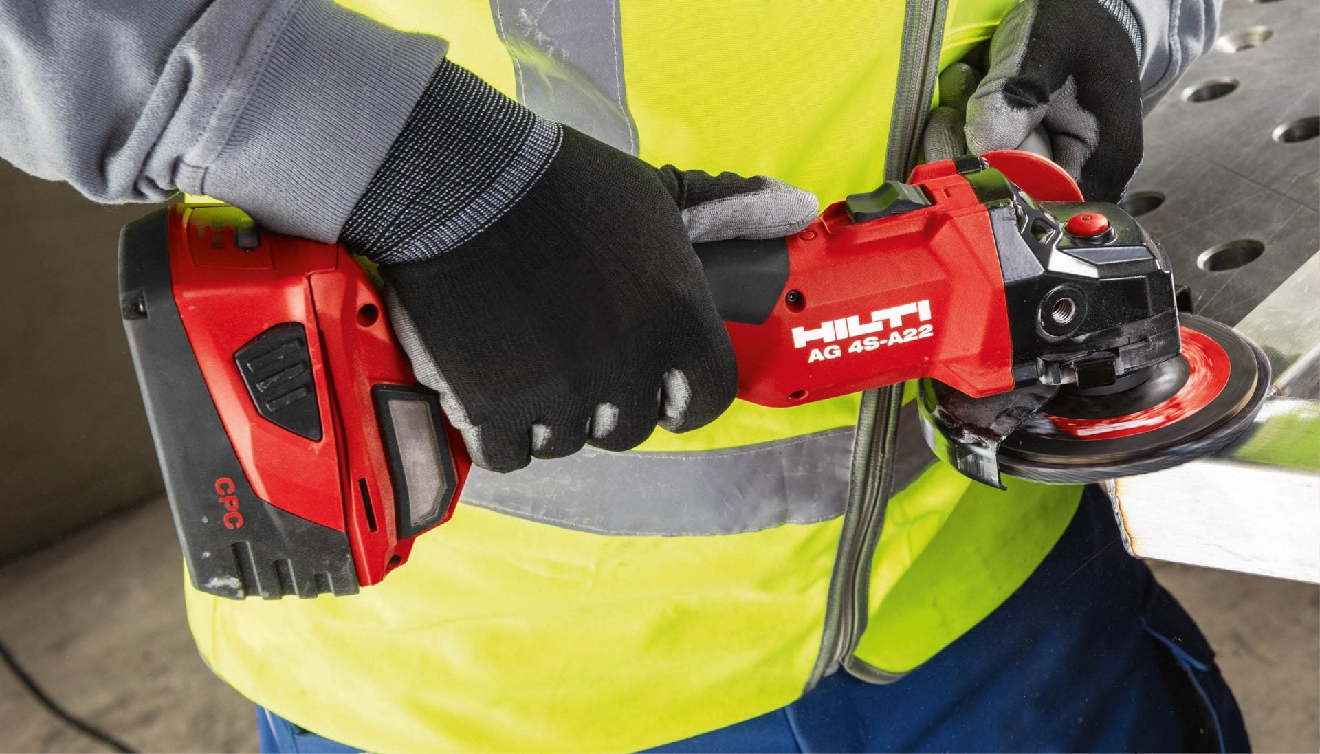 Introducing the AG 4S-A22 cordless grinder