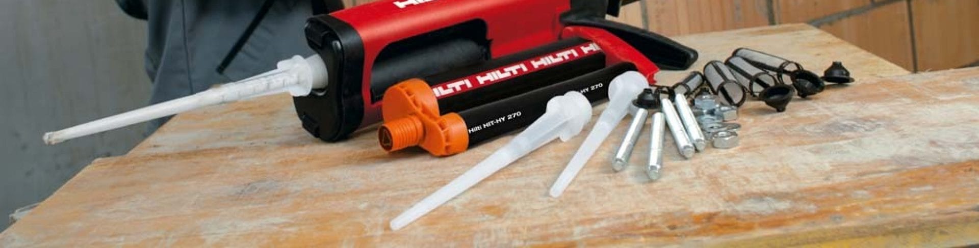 Hilti HIT-HY 270 ruiskutettava laasti muuraussuunnitteluun