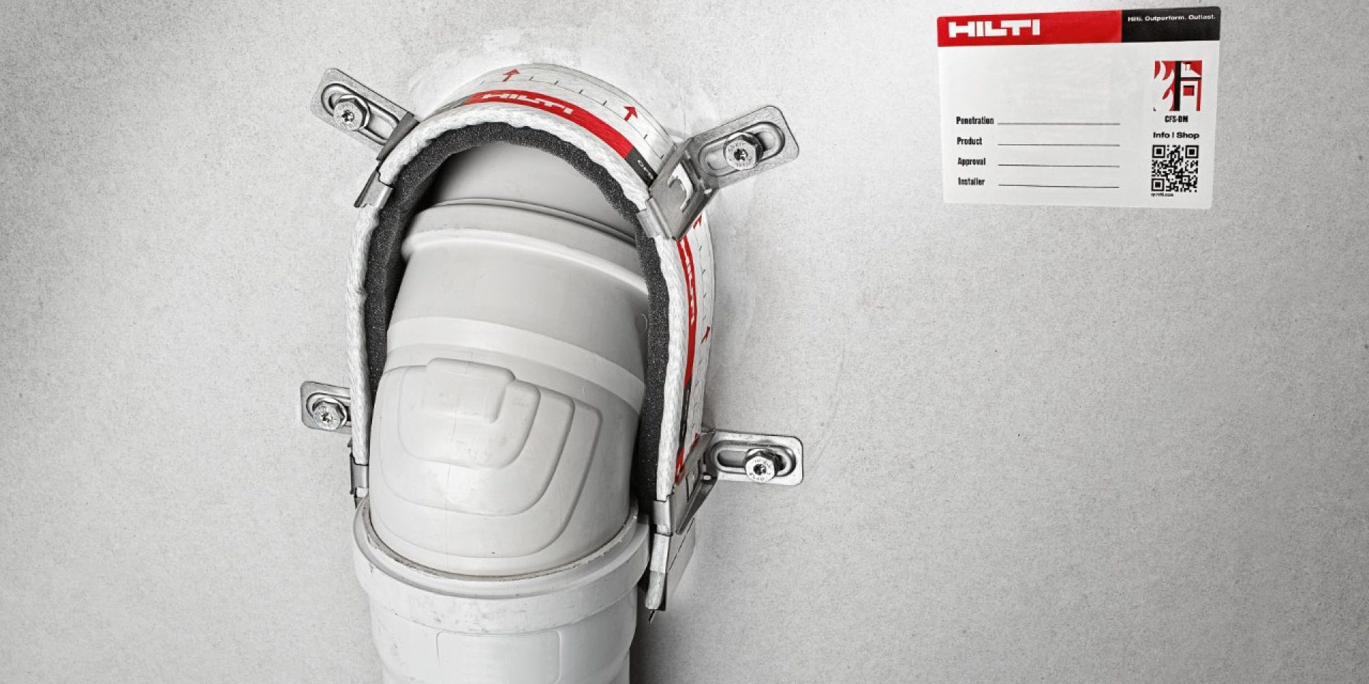 Hilti firestop endless collar