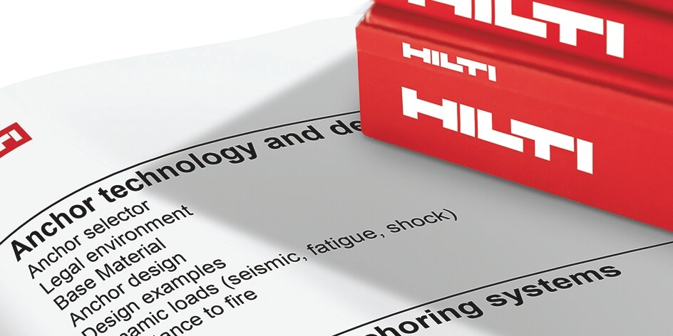 Hilti technical literature