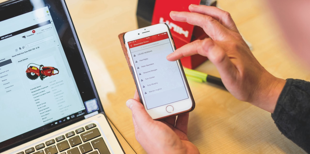 Hiltin verkkokauppa mobiililaitteella