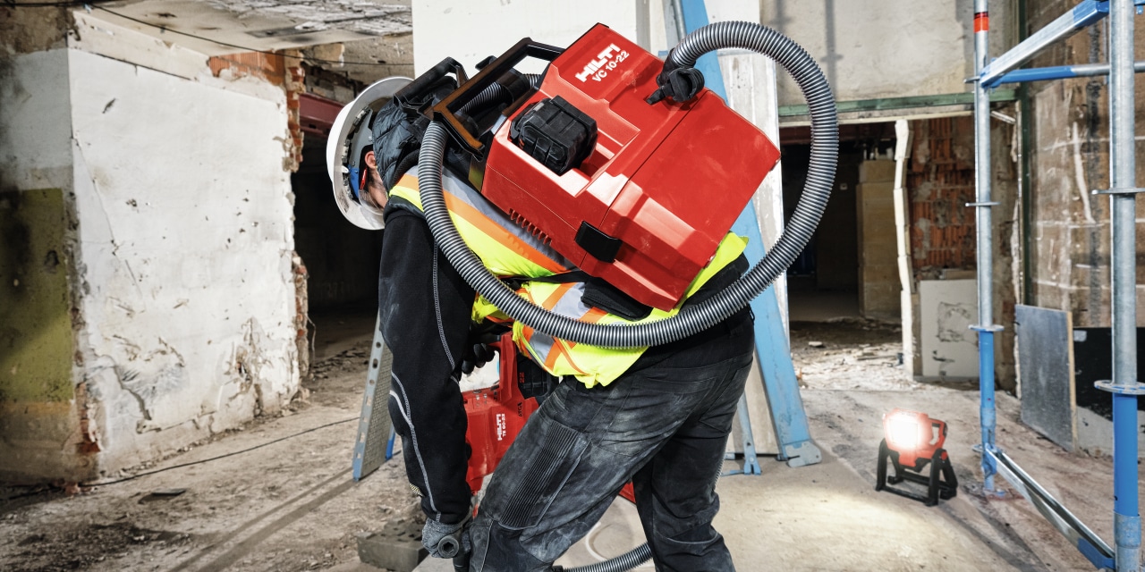 Hilti VC 10-22 -akkuimuri
