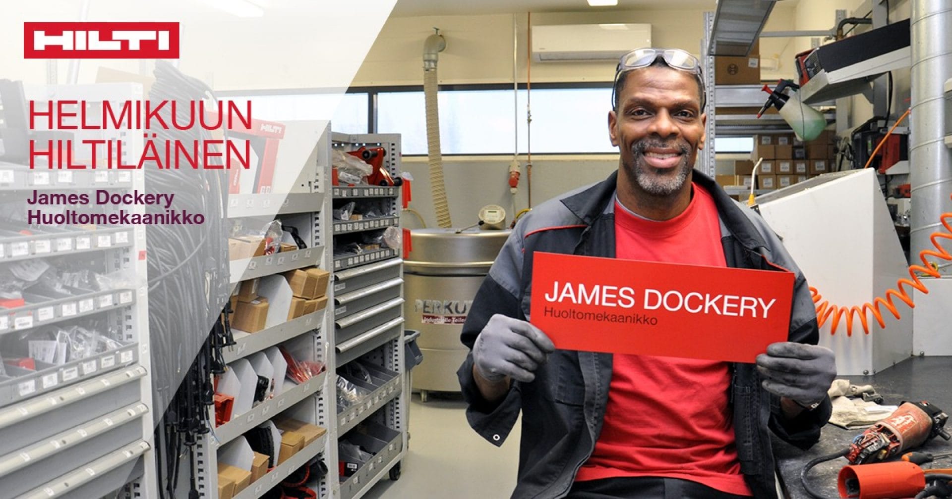 2018 HELMIKUUN HILTILÄINEN: JAMES DOCKERY