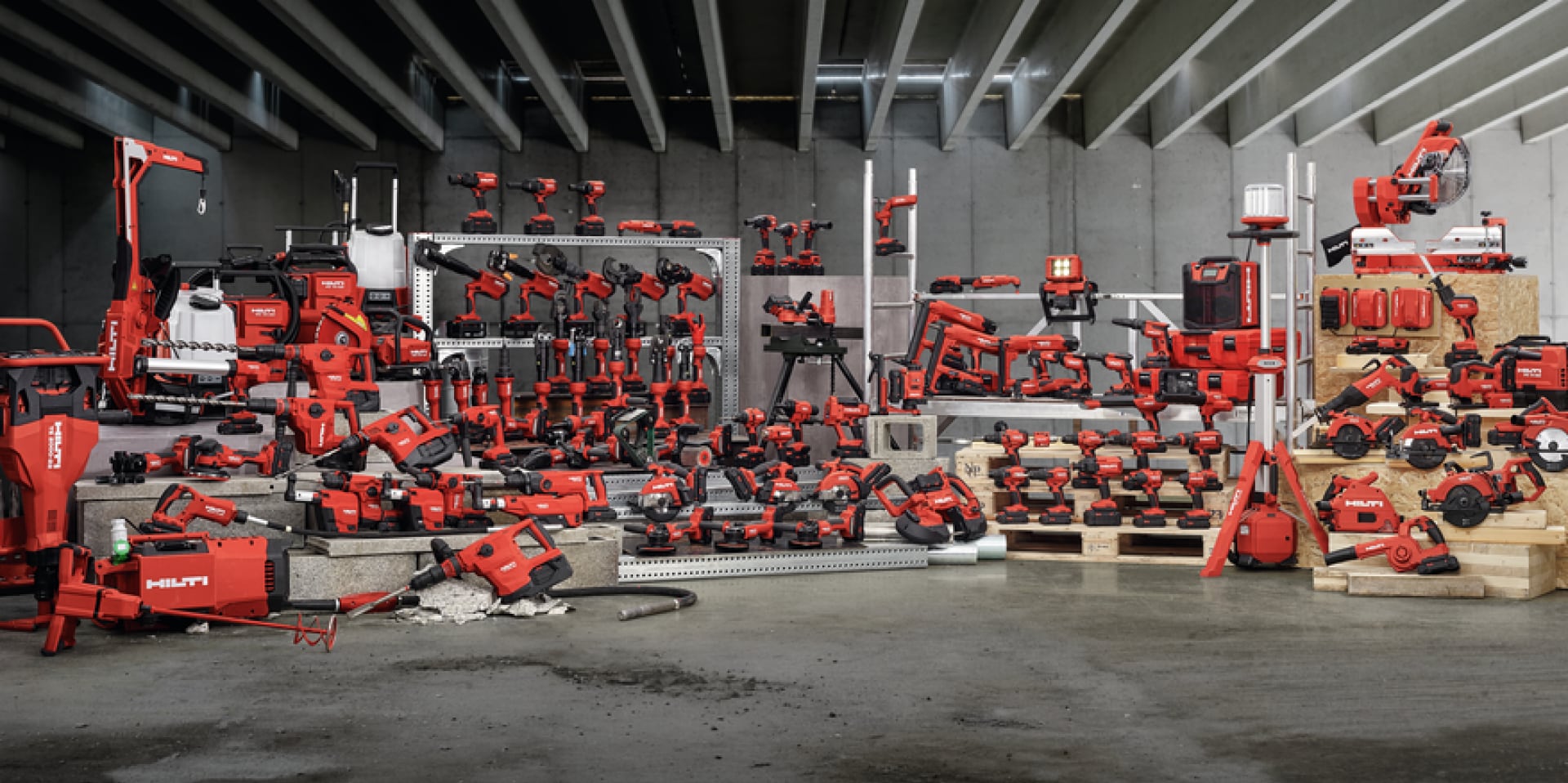 Hilti Nuron-työkaluja