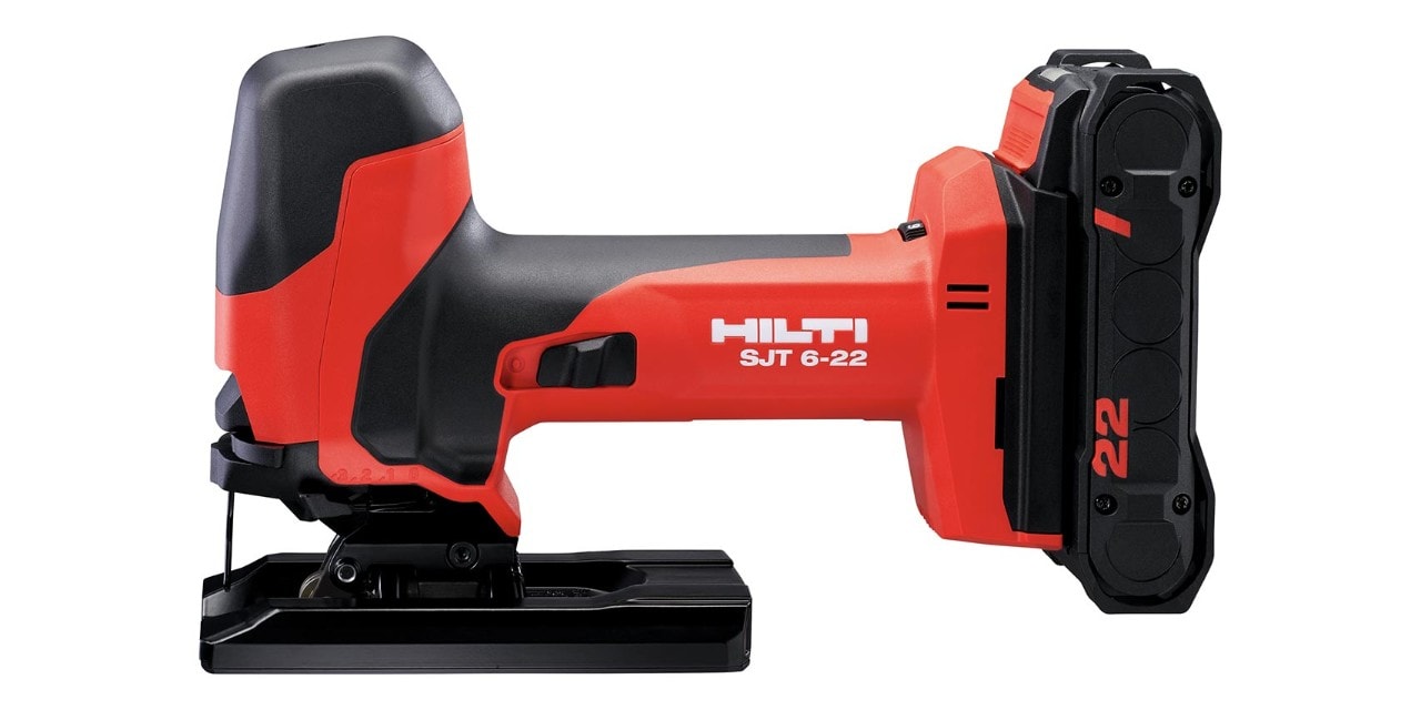 NURON SJD 6-22 cordless jigsaw on display