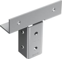 MT-C-T/2 T-liitin T-liitin modulaaristen kiskojärjestelmien asentamiseen