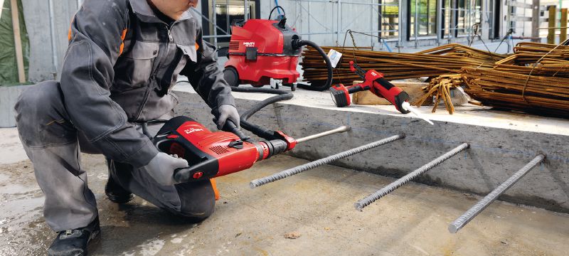 HIT-HY 200-A kemiallinen ankkuri Ultimate-tason hyväksytty kemiallinen ankkurointimassa harjateräsliitoksiin ja raskaille kuormituksille Sovellukset 1