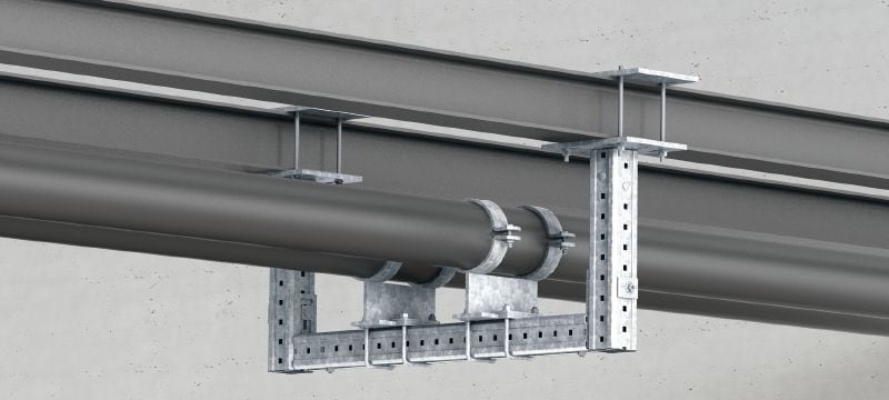 MIC-S Connector Connector for attaching modular girders to structural steel beams Applications 1