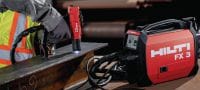 F-BT-MR Kierretankotapit Kierretankotapit ruostumattomasta teräksestä Hilti Stud Fusioniin Sovellukset 2