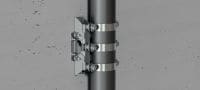 MFP-CHD Kompakti kiintopiste, raskas Sinkitty kompakti kiintopiste erittäin raskaan käytön sovelluksiin, enintään 44 kN Sovellukset 1