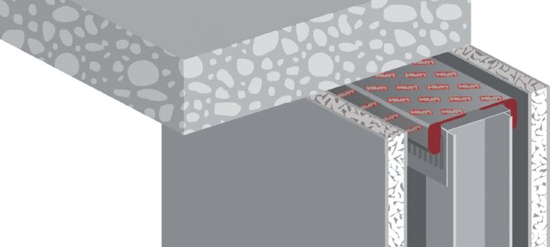 CFS-TTS E Firestop Top Track Seal Fast, simple, and clean firestop preformed solution for top-of-wall drywall joints and deflection heads Applications 1