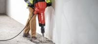 TE-H SM Piikkitaltat Piikkitalttaterät betonin ja muurauksen piikkaamiseen/purkamiseen käyttäen kolmannen sukupolven TE 3000 tai H28 -purkutyökaluja kiinnikkeellä Sovellukset 2