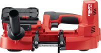 Nuron SB 4-22 Portable band saw Cordless portable band saw inc. 14/18 TPI blade for precise, low-noise, low-spark cuts through metal up to 63.5 mm│2-1/2” cutting depth (Nuron battery platform)