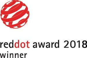                This product has been awarded the Red Dot Design Award.            