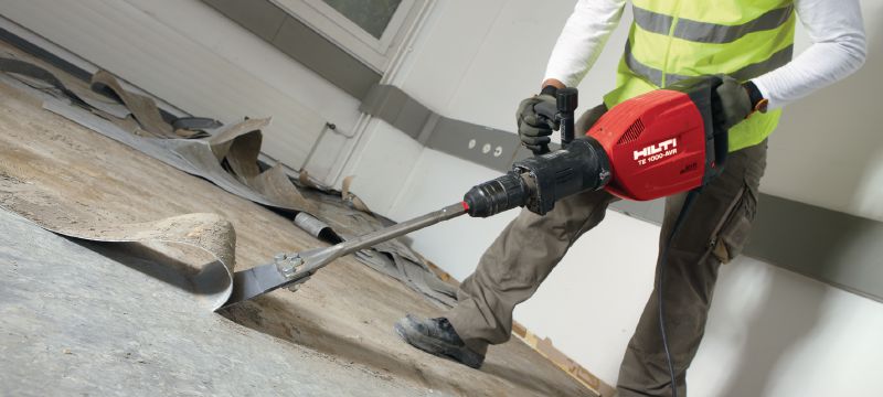 TE-S FS Lattiakaapimet Erittäin terävät TE-S-lattiakaapimen taltat lattioiden ja pinnoitteiden poistamiseen purkutyökaluilla Sovellukset 1