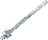 HAS-U 8.8 HDG Anchor rod Anchor rod for use with injection and capsule adhesive anchors (8.8 CS HDG)