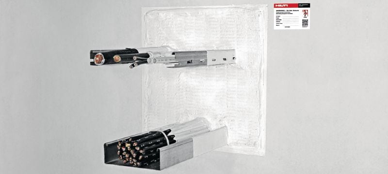 CFS-CT B Firestop coated board well suited for EI120 double board systems. Applications 1