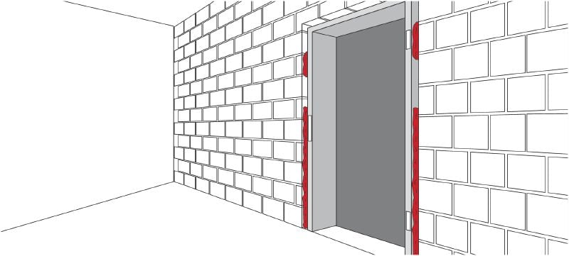 CS-F JS joint sealing foam Flexible insulating foam ideal for performance joints exposed to movement, such as doors and windows Applications 1