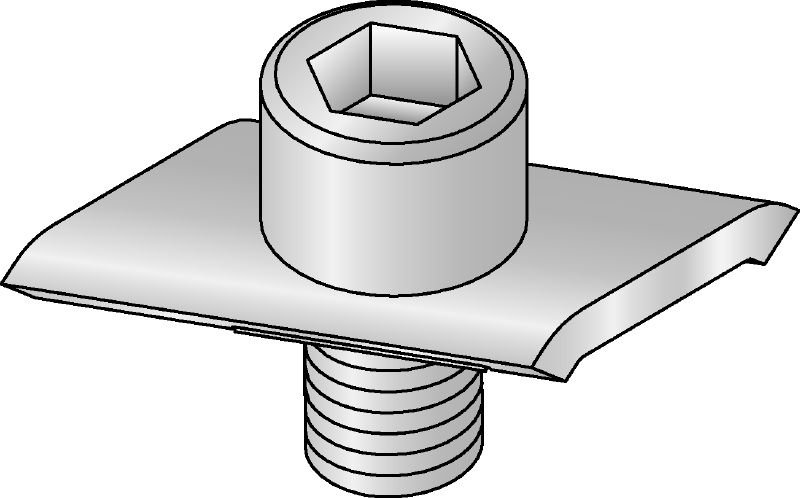 MQZ-S-F Hot-dip galvanised (HDG) channel connection screw for joining two channels