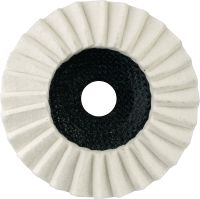 AN-D SPX Non-woven discs with backing Ultimate non-woven grinding discs with fibre backing (Type 27) for finishing stainless steel, aluminium and other metals