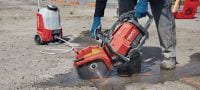 DSH 700-22 Akkutoiminen leikkuri (takakahva) Kestävä, takakahvan akkutoiminen leikkuri betonin, metallin ja muurauksen käsittelyyn (Nuron-akkualusta) Sovellukset 3
