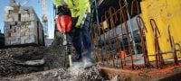 TE 1000-AVR TE-S piikkausvasara Monipuolinen piikkausvasara lattioiden purkuun tai piikkaukseen sekä satunnaiseen seinän piikkaukseen (yleisjohdolla) Sovellukset 1