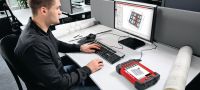 PROFIS Detection Office Ohjelmisto Ferroscan-betoniskannereiden ja X-Scan-ilmaisinjärjestelmien tietojen analysointiin ja visualisointiin Sovellukset 1