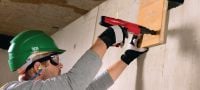 X-C P8 Betoninaulat Yksittäisnaula kiinnitykseen betoniin panosnaulaimilla Sovellukset 1