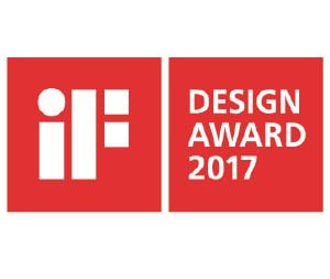                Tämä tuote on saanut IF Design Award -muotoilupalkinnon.            