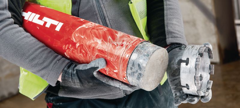 X-Change core bit barrel (BL) X-Change barrel (incl. Hilti BL quick-release connection end) Applications 1