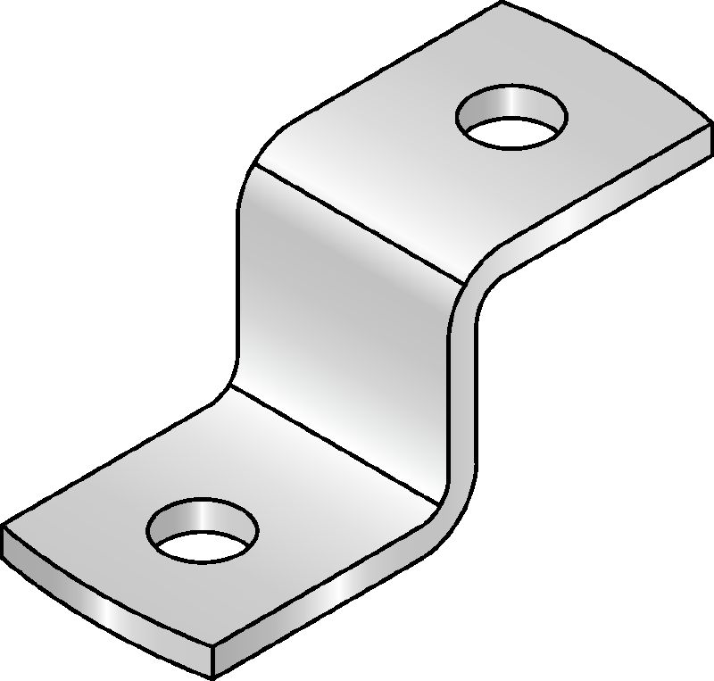 MF-Z connecting element HDG Single point fastening of pipes and airducts