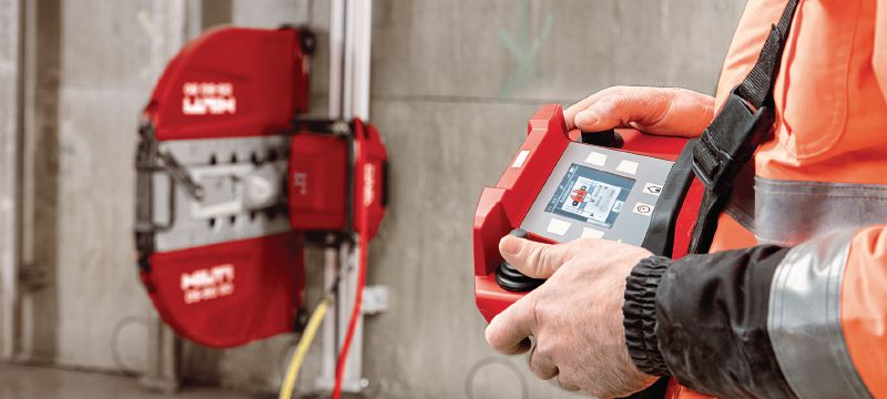 SPX MCS Equidist seinäsahanterä (60HY: sopii Hilti, Husqvarna®- ja Tyrolit®-malleihin) Huippuluokan seinäsahanterä (15 kW): suurempi leikkausnopeus ja pitempi käyttöikä raudoitetussa betonissa (60HY kara sopii Hilti-, Husqvarna®- ja Tyrolit®-seinäsahoihin) Sovellukset 1