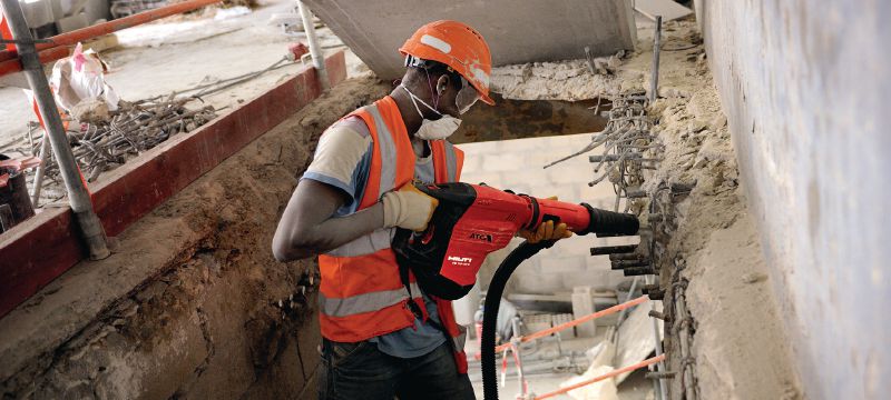 TE DRS-Y Pölynpoistojärjestelmä Pölynpoistojärjestelmä betonin poraamiseen ja piikkaukseen Hilti SDS Max (TE-Y) -poravasaroilla Sovellukset 1