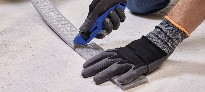 HIT-Glass kohdistusapu Vaahtomuovinen kohdistusapu lasien keskittämiseen ja kohdistamiseen metallikengässä, käytettäväksi HIT-HY 270 kemiallisen ankkurin kanssa Sovellukset 1