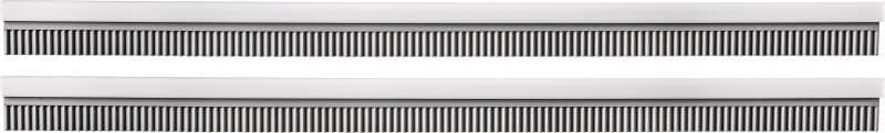 Rubber lip VC (2x350mm) set 