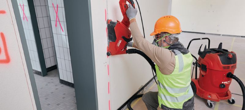 VC 60M-X M-luokan rakennusimuri Tehokas imuri sähkötyökalujen käyttöön ja työmaan siivoukseen (märkä ja kuiva), 60 litran säiliö Sovellukset 1