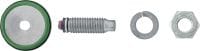 S-BT-EF HC Screw-in stud Threaded screw-in stud (carbon steel, metric thread) for electrical connections on steel in mildly corrosive environments, recommended maximal cross section of connected cable 120 mm²