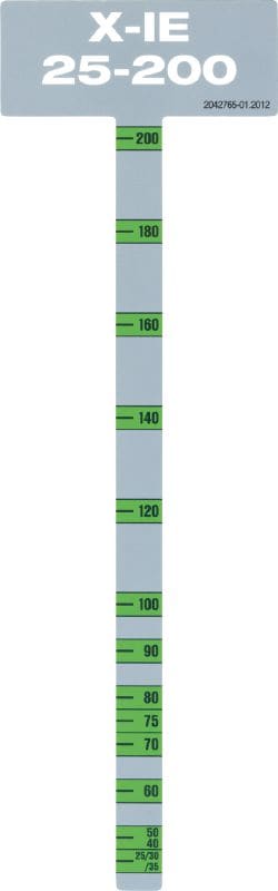 X-IE 6 Eristekiinnike Eristekiinnikkeet mineraalivillan, EPS, XPS, PIR, PUR, villa-villa ja kuitusementtilevyjen kiinnittämiseksi pehmeään ja kovaan betoniin, muuraukseen ja teräkseen