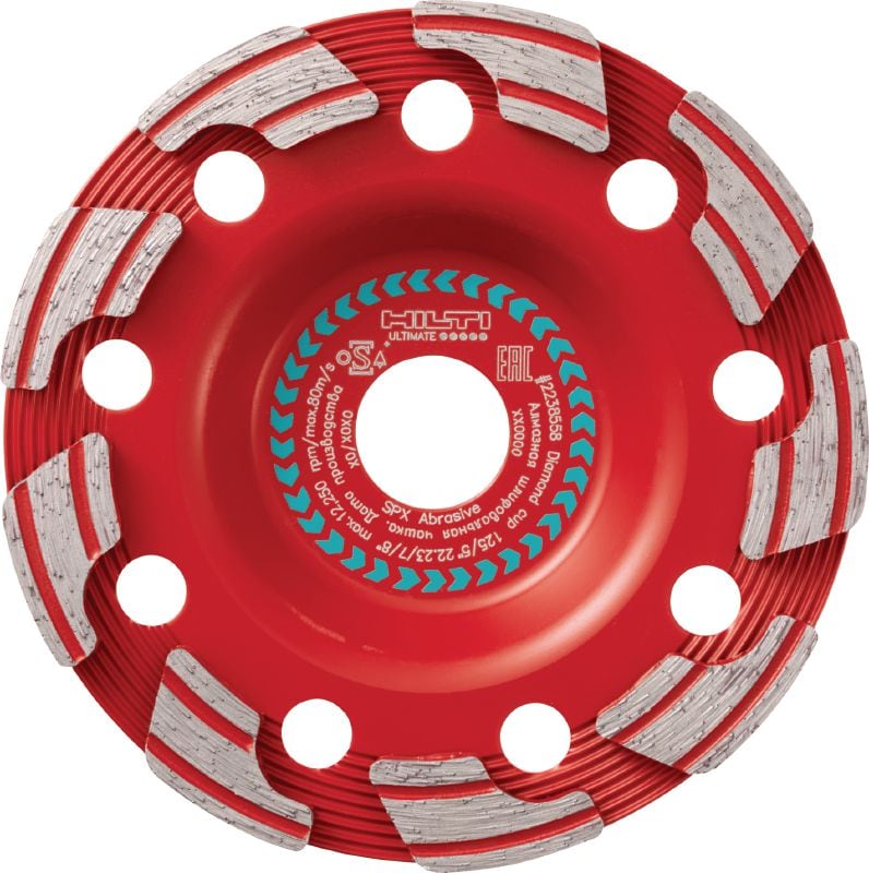 SPX Abrasive diamond cup wheel Ultimate diamond cup wheel for angle grinders – for grinding green and abrasive concrete