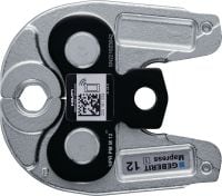 NPR PM M putkipuristimen leuka Puristusleuat M-profiilin puristusliittimiin, enintään 35 mm. Sopii Hilti NPR 19-A -putkipuristimeen.