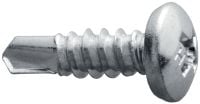S-MD 03 PZ itseporautuvat metalliruuvit Itseporautuva ruuvi (ruostumaton teräs)