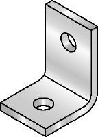 MF-L connecting element Hot-dipped-galvanized single point fastening of pipes, airducts and cable trays