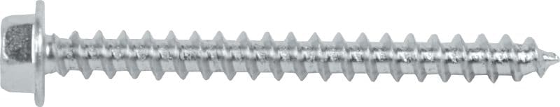LVI Self-tapping screws Self-tapping screw (carbon steel) for fastening to concrete together with HUD-1 plastic anchors