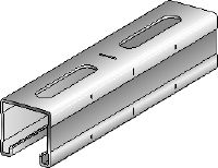 MQ-41-RA2 Stainless steel (A2) 41 mm high MQ strut channel for medium-duty applications
