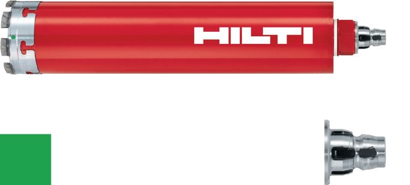 SPX-L abrasive core bit (BI) Ultimate core bit for coring in very abrasive concrete – for <2.5 kW tools (incl. Hilti BI quick-release connection end)