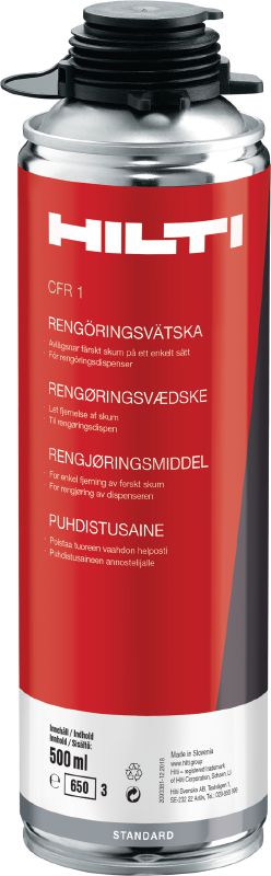 Puhdistusaine CFR1 500ML 