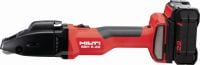 SSH 6-22 Akkumetallileikkuri Akkutoiminen kaksoisleikkuri nopeaan metallilevyn ja profiilien leikkaukseen 2,5 mm:iin │12 Ga asti – Hilti SSH CS -terät mukana (Nuron-akkualusta)
