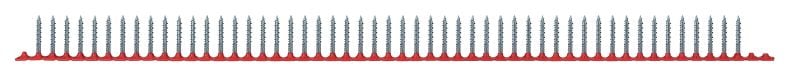 S-DS 10 Z M Sharp-point hardboard screws Collated fibreboard screw (zinc-plated) for the SMD 57 screw magazine – for fastening fibreboard to wood or metal