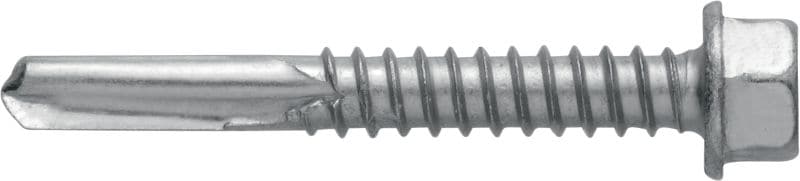 S-MD05S Itseporautuvat metalliruuvit Itseporautuva ruuvi (ruostumatonta terästä A2) ilman aluslevyä paksujen metallien välisiin kiinnityksiin (maks. 15 mm)